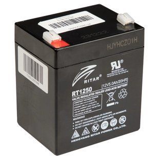 Ritar RT1250(12V5AH) Акумуляторна батарея