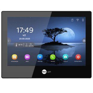 Neolight ALPHA Hybrid black Відеодомофон, Чорний