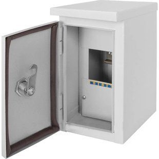 E.NEXT e.mbox.stand.n.04.z Шафа металева, під 4мод., герметична IP54, навісна, з замком