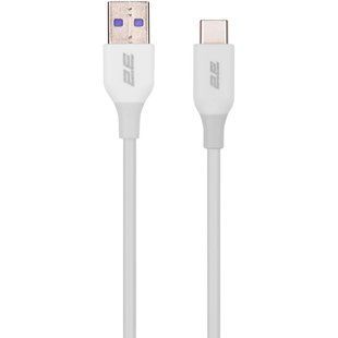 2E Type-C, Glow USB-A > USB-C Кабель заряджання/синхронізації 1м білий