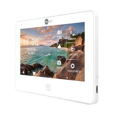 NeoLight ALPHA HD WF White Відеодомофон, Білий