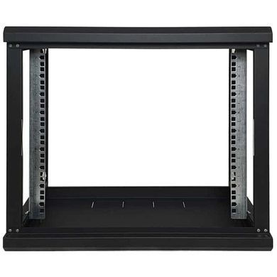 EServer 9U 600х350х503 скло, чорна Шафа