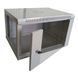 WMNC-35-6U-FLAT Шафа 6U 600x350 мм Hypernet настінна розбірна