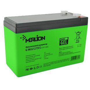 MERLION G-MLG1275F2 7.5 А&bull;г 12В Свинцево-кислотна акумуляторна батарея