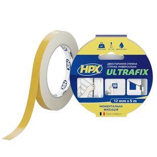 HPX DSU1205 ULTRAFIX 12мм х 5м Стрічка двохстороння