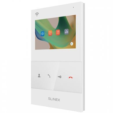 SQ-04N Cloud 4.3" дюйми (white) Відеодомофон Slinex, Білий