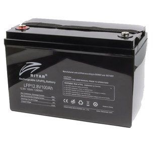 Ritar LFP12.8V100AH Акумуляторна батарея з bluetooth