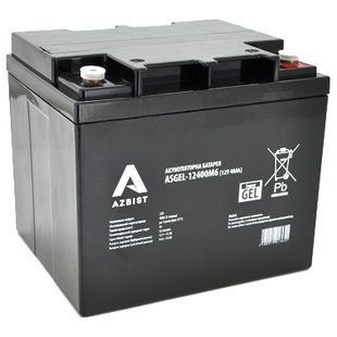 AZBIST Super GEL ASGEL-12400M6 12V 40Ah Акумуляторна батарея