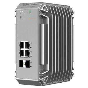 Ruijie RG-NIS3100-4GT2SFP-HP IP40 Комутатор 6 портів керований