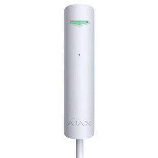 Проводной извещатель разбития стекла Ajax Superior GlassProtect white Fibra