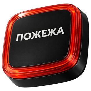 Ajax EN54 FireProtect (VAD) black пожежний світловий &ldquo;ПОЖЕЖА&ldquo; Cповіщувач