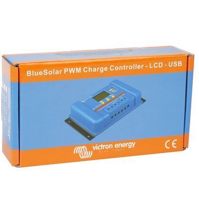 Victron&nbsp;Energy&nbsp;BlueSolar&nbsp;PWM-LCD&USB&nbsp;12/24-20 Контролер&nbsp;заряду
