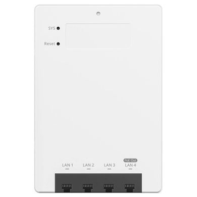 Ruijie Reyee RG-RAP72-Wall Wi-Fi 7 внутрішня дводіапазонна Точка доступу
