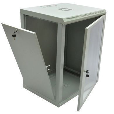 15U 600х600х773 мм акрилове скло сіра Шафа