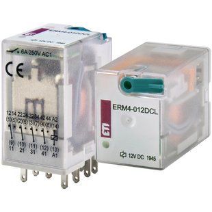 ЕТІ ERM4-012DCL 4p Реле електромеханічне