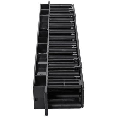 Trinix TRX-1U/CM-HP Black Кабельний організатор, Чорний