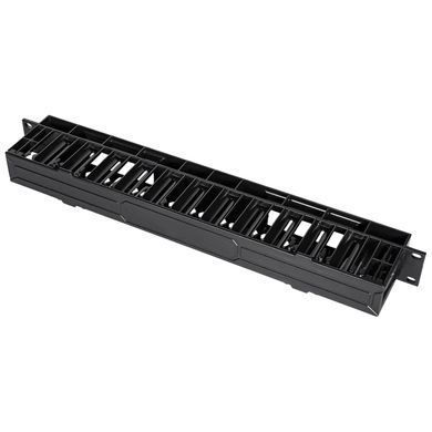 Trinix TRX-1U/CM-HP Black Кабельний організатор, Чорний