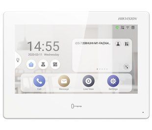 DS-KH9310-WTE1 7 "IP відеодомофон з Android, Білий