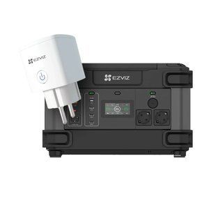 Ezviz CS-PS1300 (CN066) (FR) 2000Вт + розумна розетка CS-T30-10B-EU Портативне джерело живлення