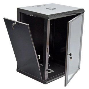 15U 600х500 Шафа акрилове скло, чорна