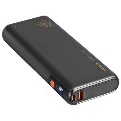 VIDEX VPB-202C 75W Black 20000mAh Повербанк