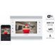 Slinex SL-07N Cloud 7" дюймів silver/black Відеодомофон, Чорний