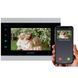 Slinex SL-07N Cloud 7" дюймів silver/black Відеодомофон, Чорний