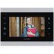 Slinex SL-07N Cloud 7" дюймів silver/black Відеодомофон, Чорний