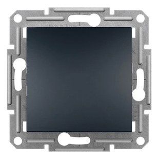 Schneider Electric EPH0100171 Asfora Вимикач 1-клавішний антрацит