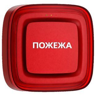 Ajax EN54 FireProtect (Sounder/VAD) red пожежний світлозвуковий "ПОЖЕЖА" Cповіщувач