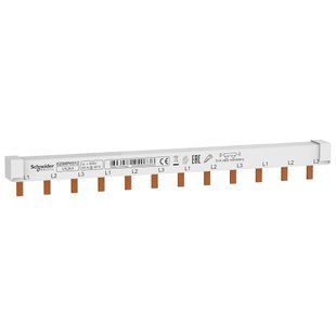 Schneider Electric EZ9XPH312 EASY9 63A 3P Гребінчаста шина на 12 модулів
