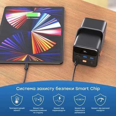 Choetech B664 50000мА&bull;г Deep Blue Повербанк