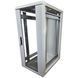 EServer 24U-600х600, скло, сіра Шафа підлогова