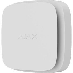 Ajax&nbsp;FireProtect&nbsp;2&nbsp;RB&nbsp;(CO)&nbsp;(8EU)&nbsp;ASP&nbsp;white чадного&nbsp;газу Сповіщувач, Білий