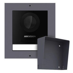 DS-KD8003-IME1(B)/Surface/Europe BV + DS-KABD8003-RS1 Комплект Hikvision, Сірий