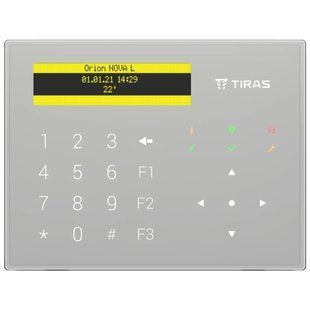 Tiras K-GLCD+(white) Клавіатура