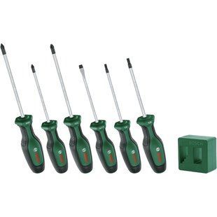Bosch (1600A02W7L) PH/PZ/SL/Torx 6 шт + намагнічувач Набір викруток