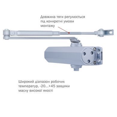RYOBI *1500 D-1554 SILVER Дотягувач, Сріблястий