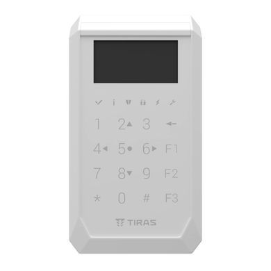 Tiras K-PAD OLED+ white Сенсорна OLED клавіатура Тірас