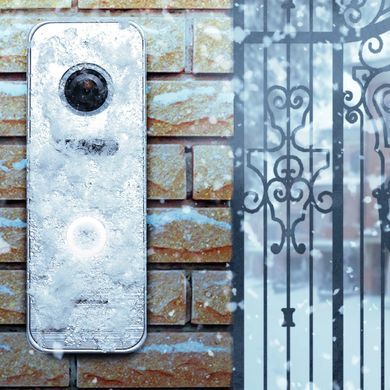 Neolight ALPHA Hybrid + PRIME FHD Silver з кутком Комплект відеодомофону