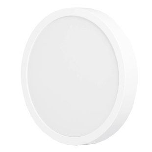 VIDEX 18W 5000K 220V LED світильник круглий накладний