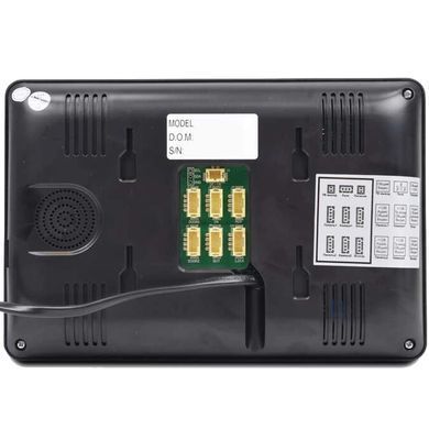 BCOM BD-780FHD Black Відеодомофон, Чорний