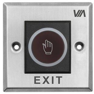 VIA Security VB8686M (комбінована метал/пластик) Безконтактна кнопка виходу