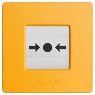 Ajax Manual Call Point (Yellow) ручний бездротовий Сповіщувач