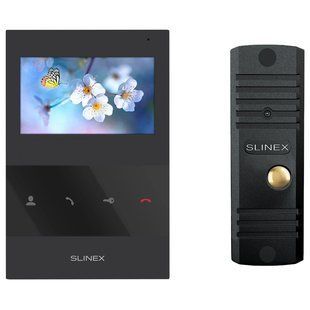 Slinex SQ-04(Black)+ML-16НD(Black) Комплект&nbsp;відеодомофону