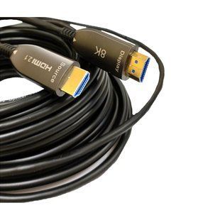 HDMI 2.1 патчкорд 10м з передачею сигналу 8K UHD 48 Gbps по оптичному кабелю (AOC)