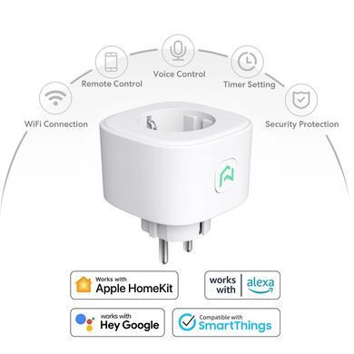 Meross MSS210HK(EU) Розумна WiFi розетка (1 pack)