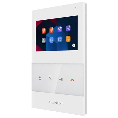 Slinex SQ-04 White + ML-16HR (чорний) Комплект&nbsp;відеодомофону