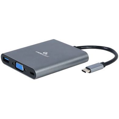 Cablexpert A-CM-COMBO6-01 USB-C 6-в-1 Док станція