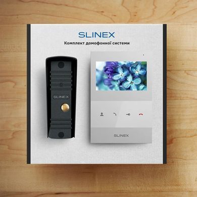 Slinex SQ-04(White)+ML-16НD(Black) Комплект&nbsp;відеодомофону